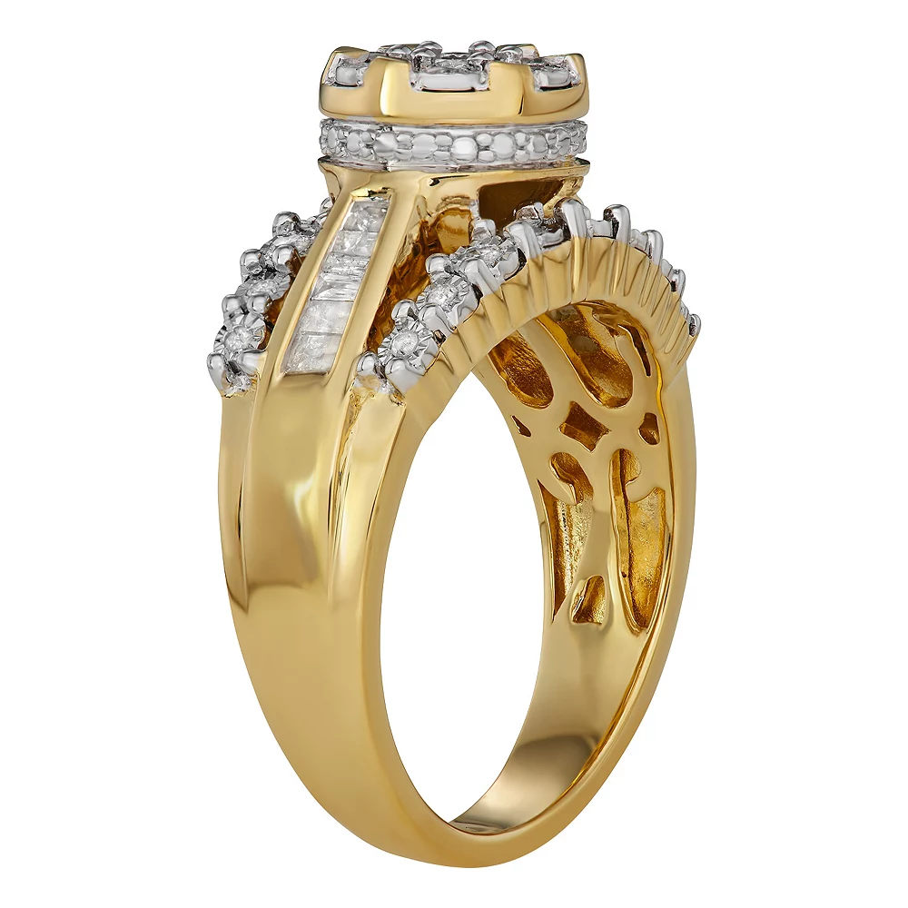 Sterling Silver 1/2 Carat T.W. Diamond Ring - Image 4