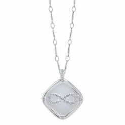 Love This Life® Crystal Infinity Necklace