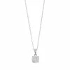 1/10 Carat T.W. Diamond Composite Round Pendant Necklace