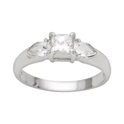 Traditions Jewelry Company Sterling Silver Cubic Zirconia Ring