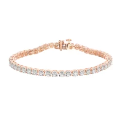 Sterling Silver 1 Carat T.W. Diamond Tennis Bracelet